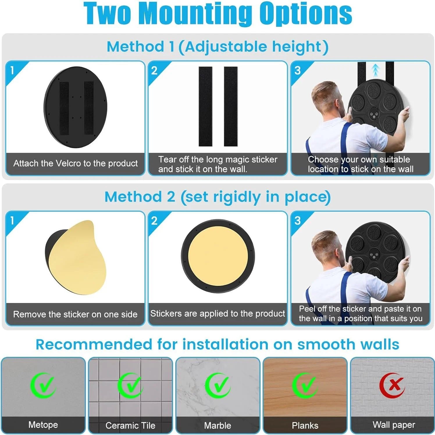 Bluetooth Music Boxing Machine, EASY To Set up + Pair Of Gloves INCLUDED!